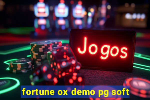 fortune ox demo pg soft